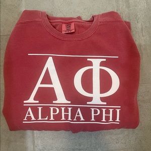Comfort Colors Greek Sweatshirt